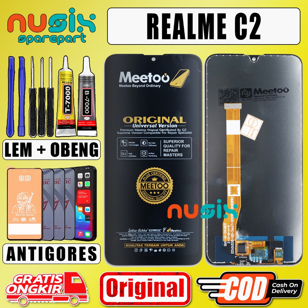 LCD TOUCHSCREEN REALME C2 ORIGINAL FULLSET