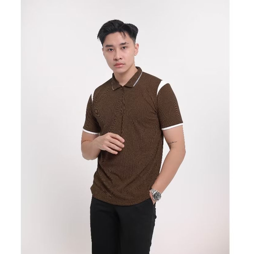 Bravo Project - Kaos Polo Knit Pria EBRA Premium | Knit Baju Polo  Pria -  Top Polo Pria premium