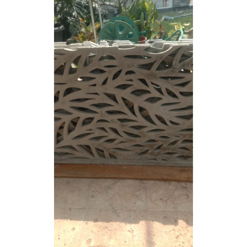 grc krawangan pagar rumah