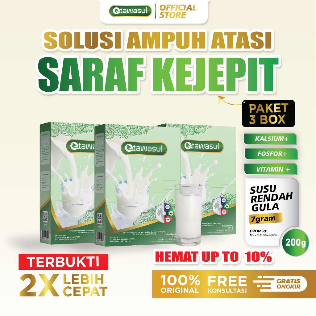 Susu Herbal Saraf Kejepit Sakit Pinggang Obat Syaraf Kejepit Obat Saraf Kejepit Menjalar Kecetit Enc