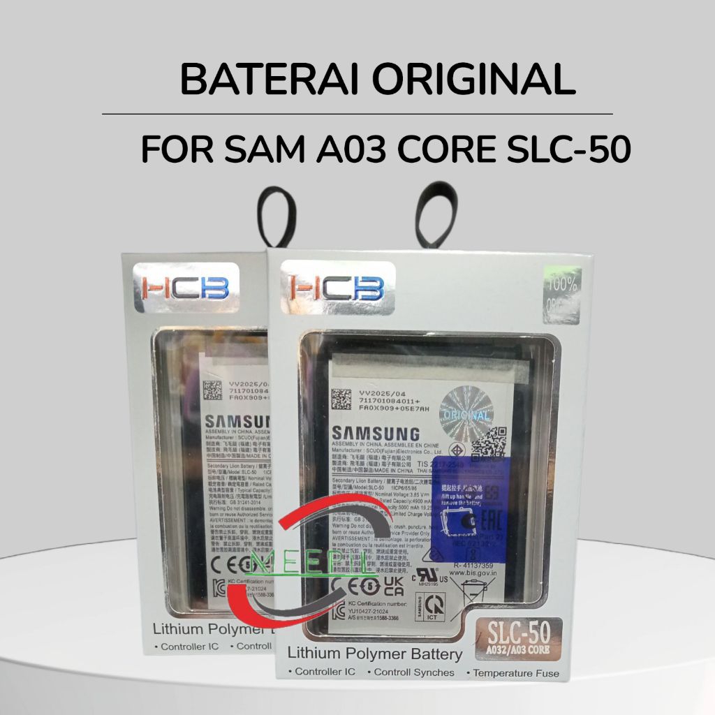 Baterai original Samsung A03 Core SLC-50 A03 Core batre ori battery