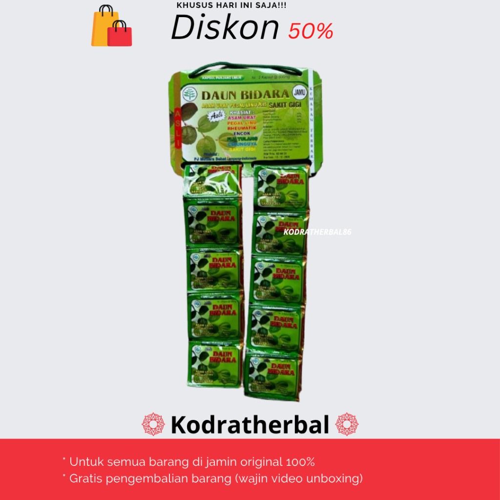 Daun Bidara Kapsul