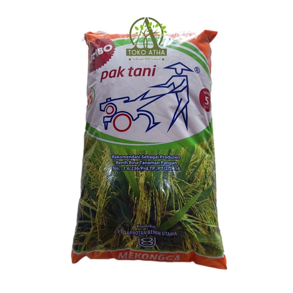 Benih Padi Mekongga Jumbo Pak Tani 5kg