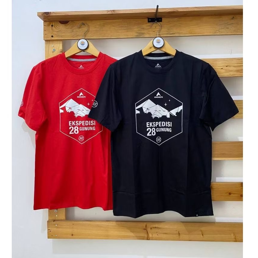 KAOS EIGR 1989 EXPEDISI 28 GUNUNG LIST KAOS KATUN PRIA