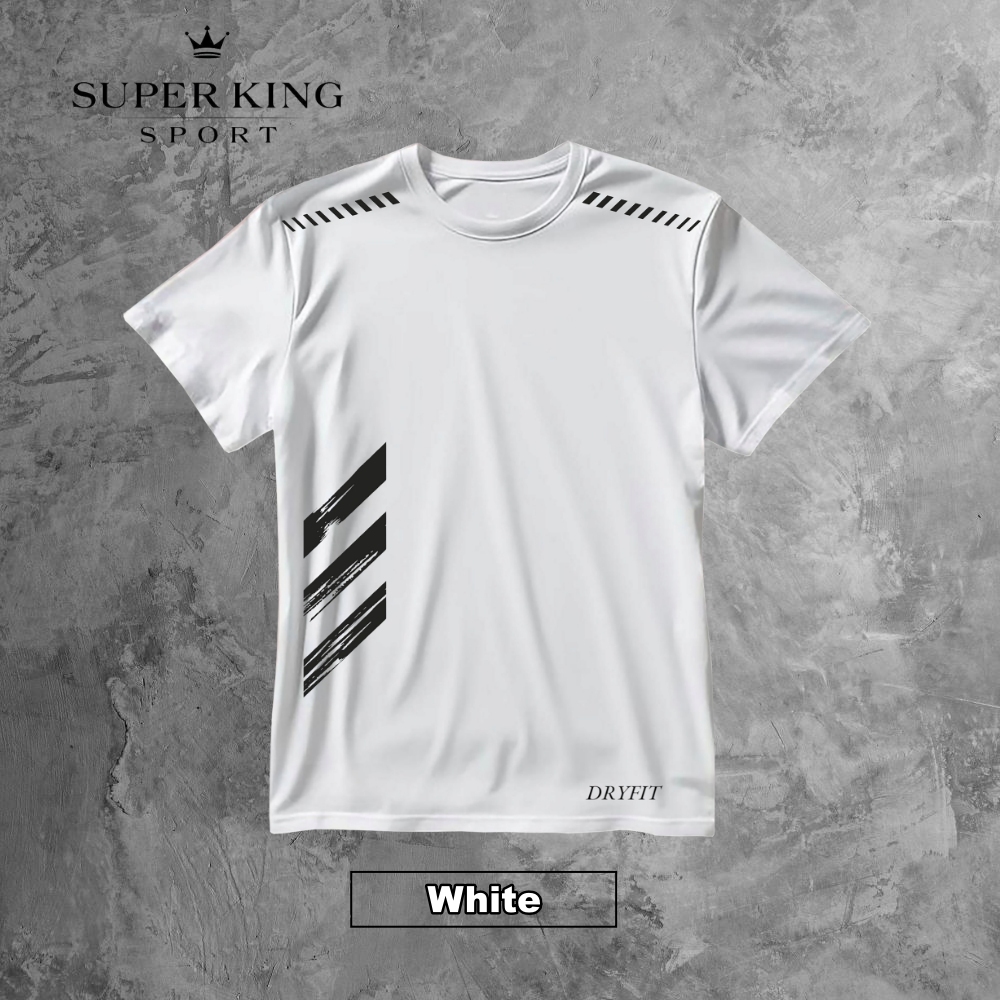 Kaos olahraga dry fit Kaos training polos Kaos sport lengan pendek Baju olahraga dry fit Jersey olah