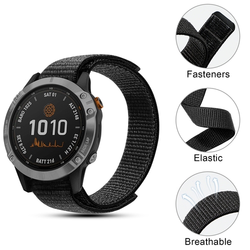 Terbaru 20mm 22mm Nylon Loop Strap For Garmin Fenix 5 For Garmin Fenix 5 plus For Garmin Forerunner