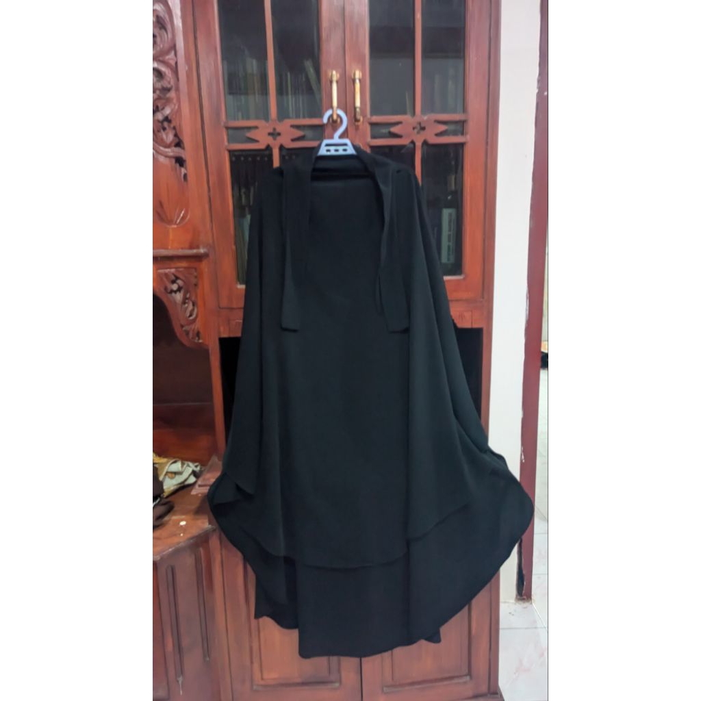 Preloved like new French Khimar FK tali aisya project vukan elmadina aljenna ditsy atelier angelina 