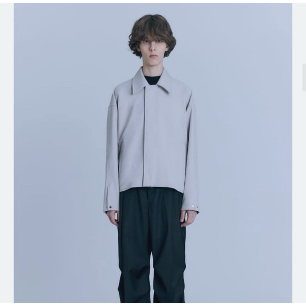 Areuban boxy blouson jacket