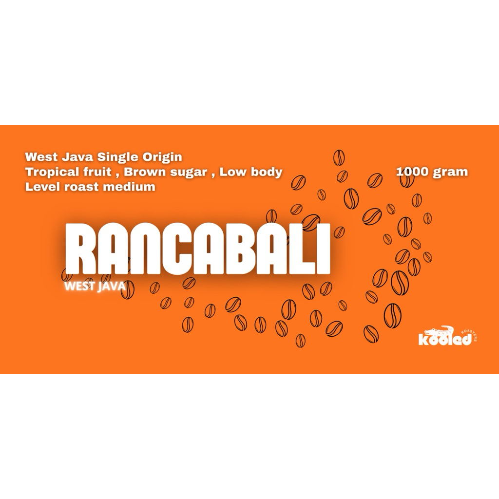 BIJI KOPI ESPRESSO BASE FULL ARABIKA - RANCABALI FULLWASH 1kg