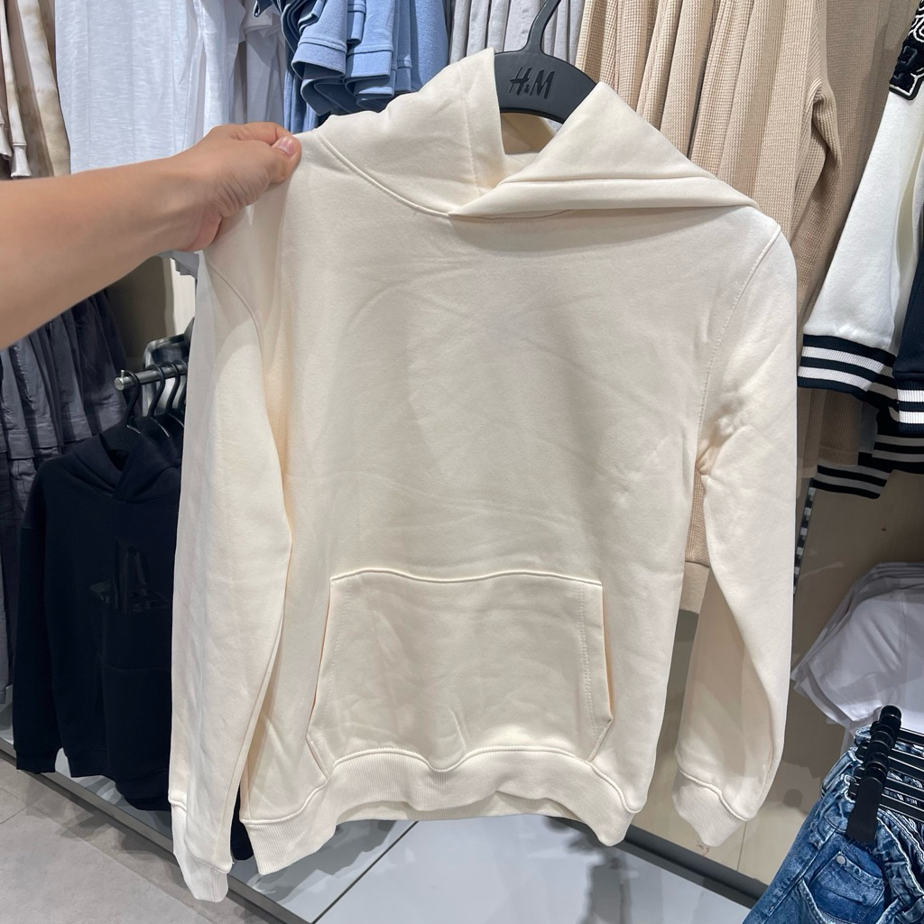 Hoodie H&M Kids off white
