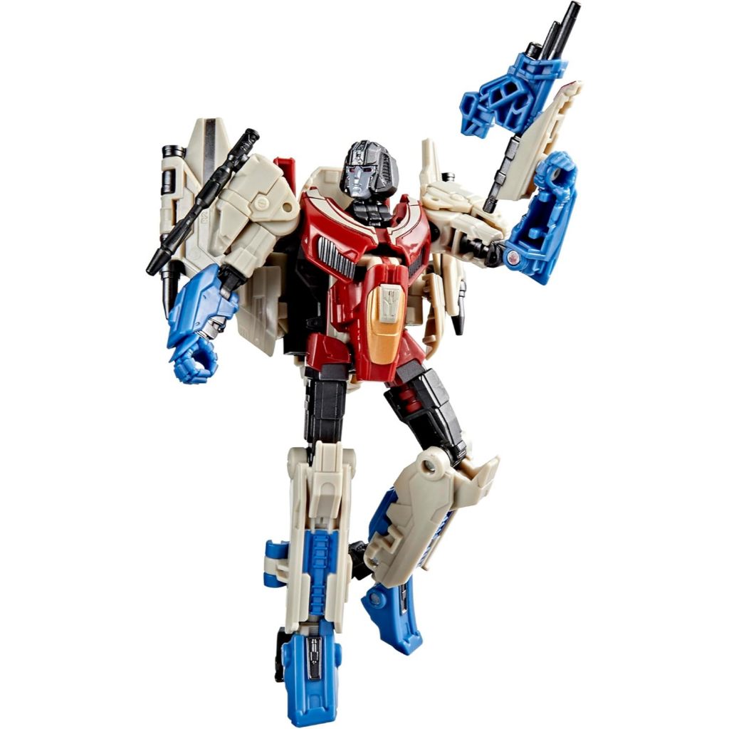 Transformers Studio Series Deluxe Class One Starscream, 4.5-inch Converting Action Figure, Robot