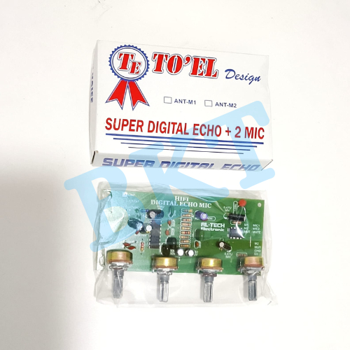Kit Echo TOWEL TOEL Super Digital Echo + 2 Mic