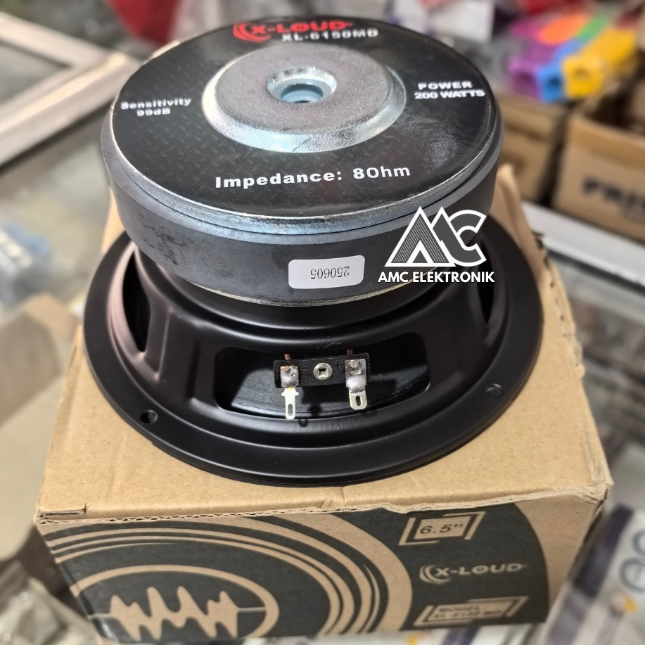 Speaker Xloud 6150MD 6 Inch Midel 200 WAT