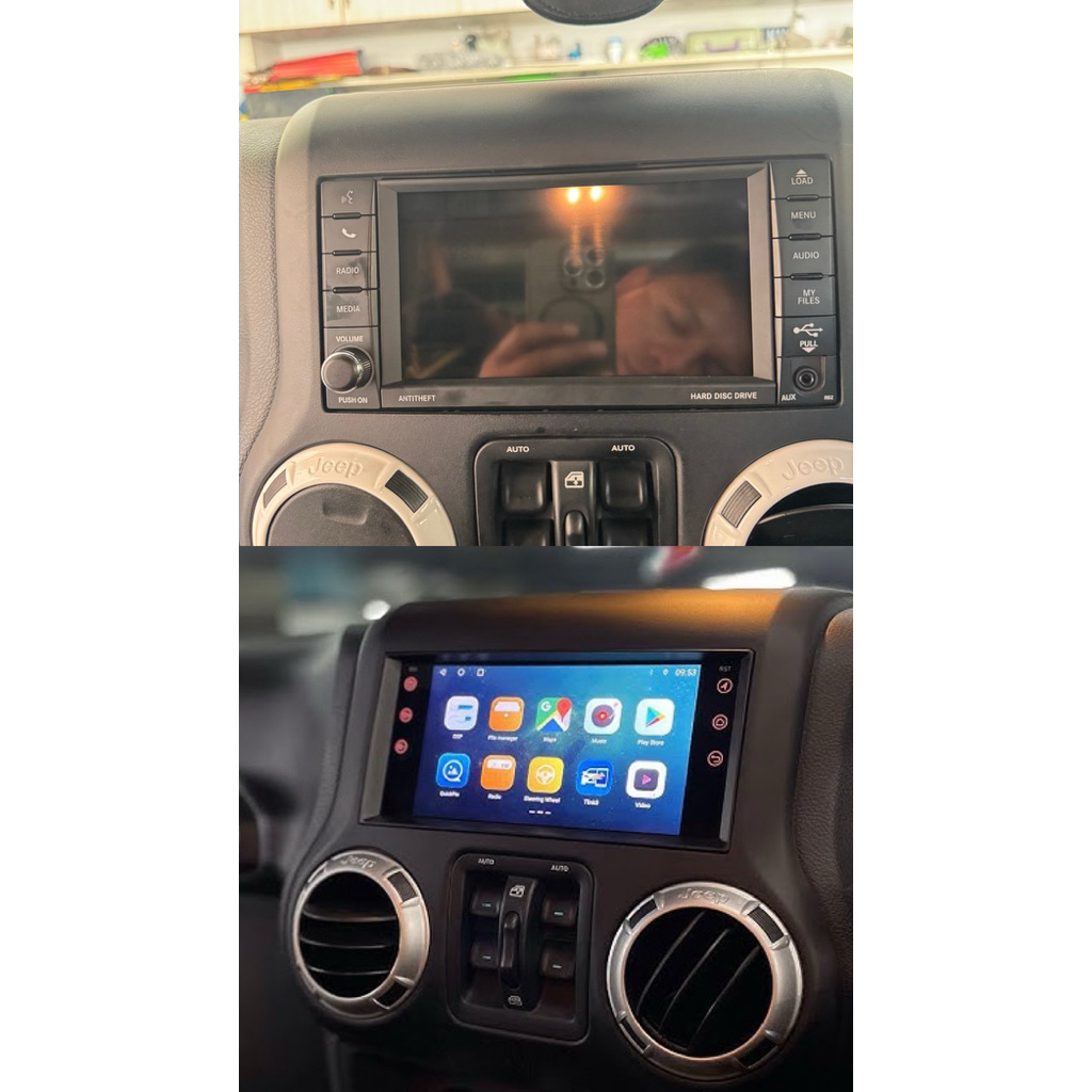 Android eniqma oem jeep rubicon
