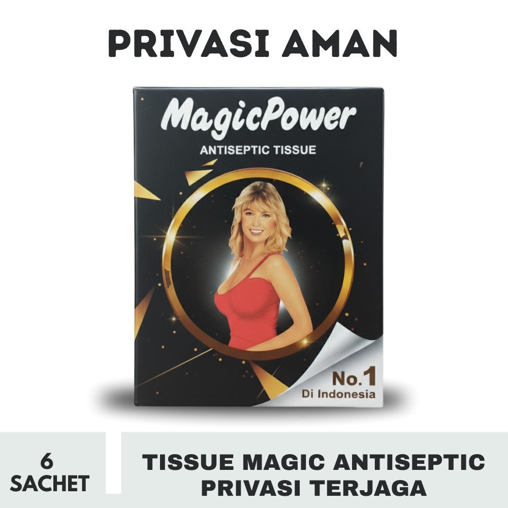 Tisu Tissue Magic power Aman 100% Original Tahan Lama Dan Privasi Pembeli Aman