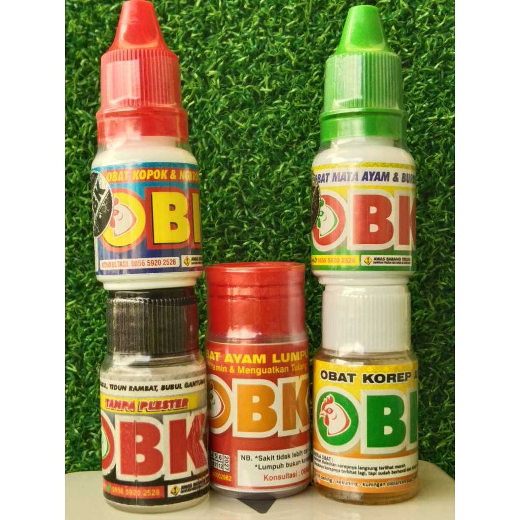 OBK Obat Ayam Lumpuh, Kopok, Mata, Korep Tedun Rambat, Bubul Gantung