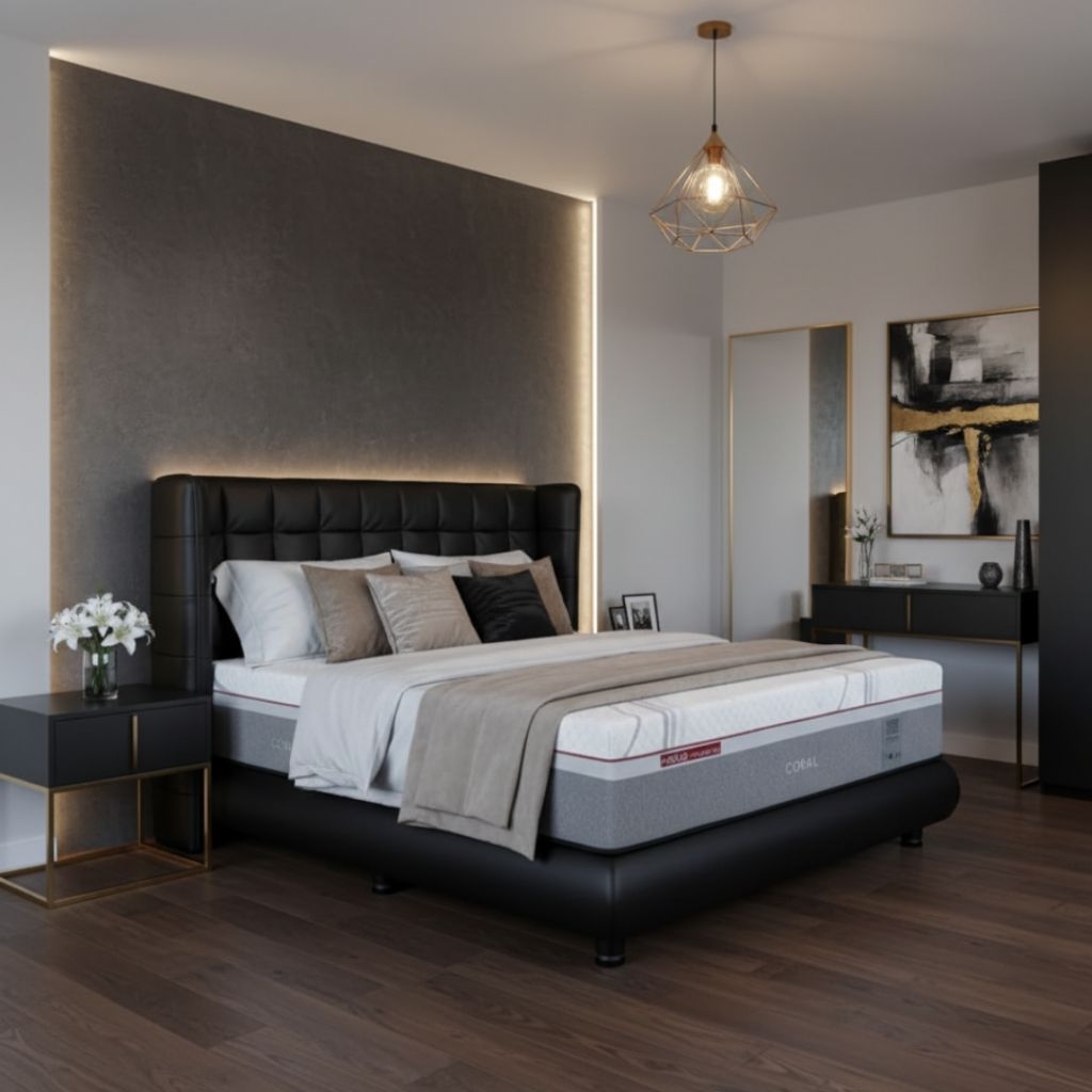 Helux Springbed Latex Type Coral Full Set