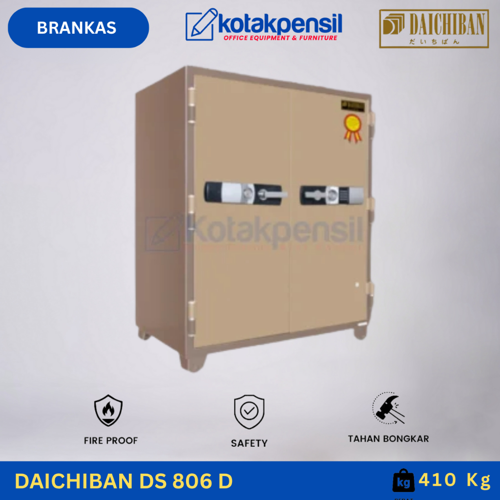 Brankas DAICHIBAN DS 806 D (Digital) Brankas Dokumen Tahan Api | Brankas Kantor | Brankas Besar | Br