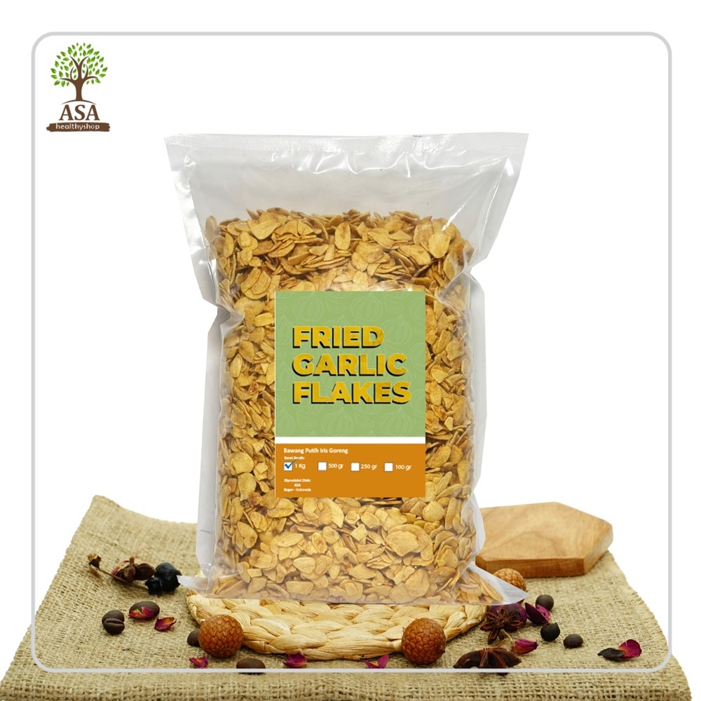Fried Garlic Flakes 1 Kg
