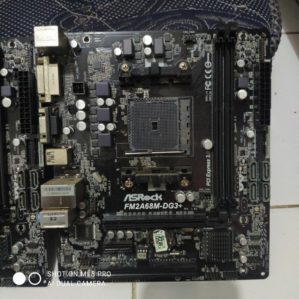 Motherboard FM2A68M DG3+