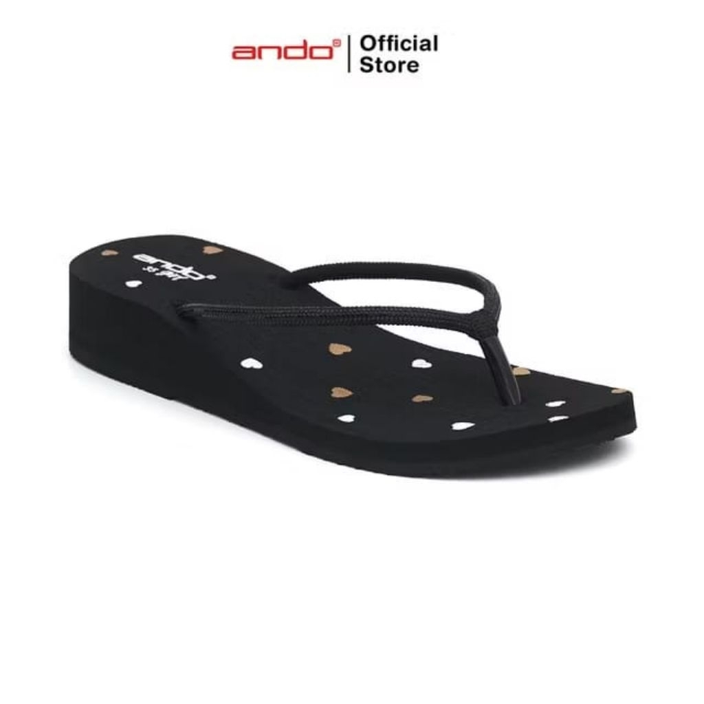 Ando Sandal Jepit Girly Remaia - Sandal wedges anak tanggung