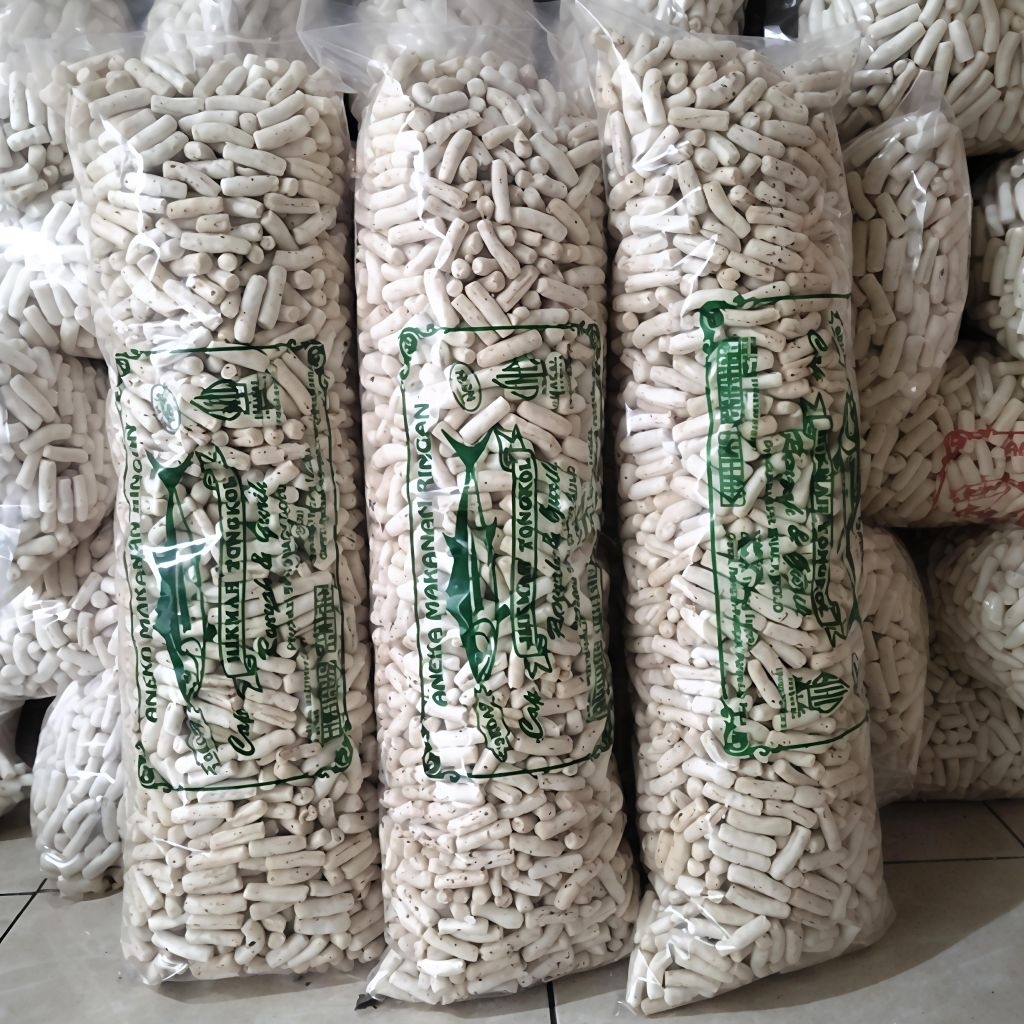 Kerupuk Tongkol Kerupuk Ikan Tongkol 1 Ball Stik Ikan Tongkol Pedas Lombok ijo Kembar Snack