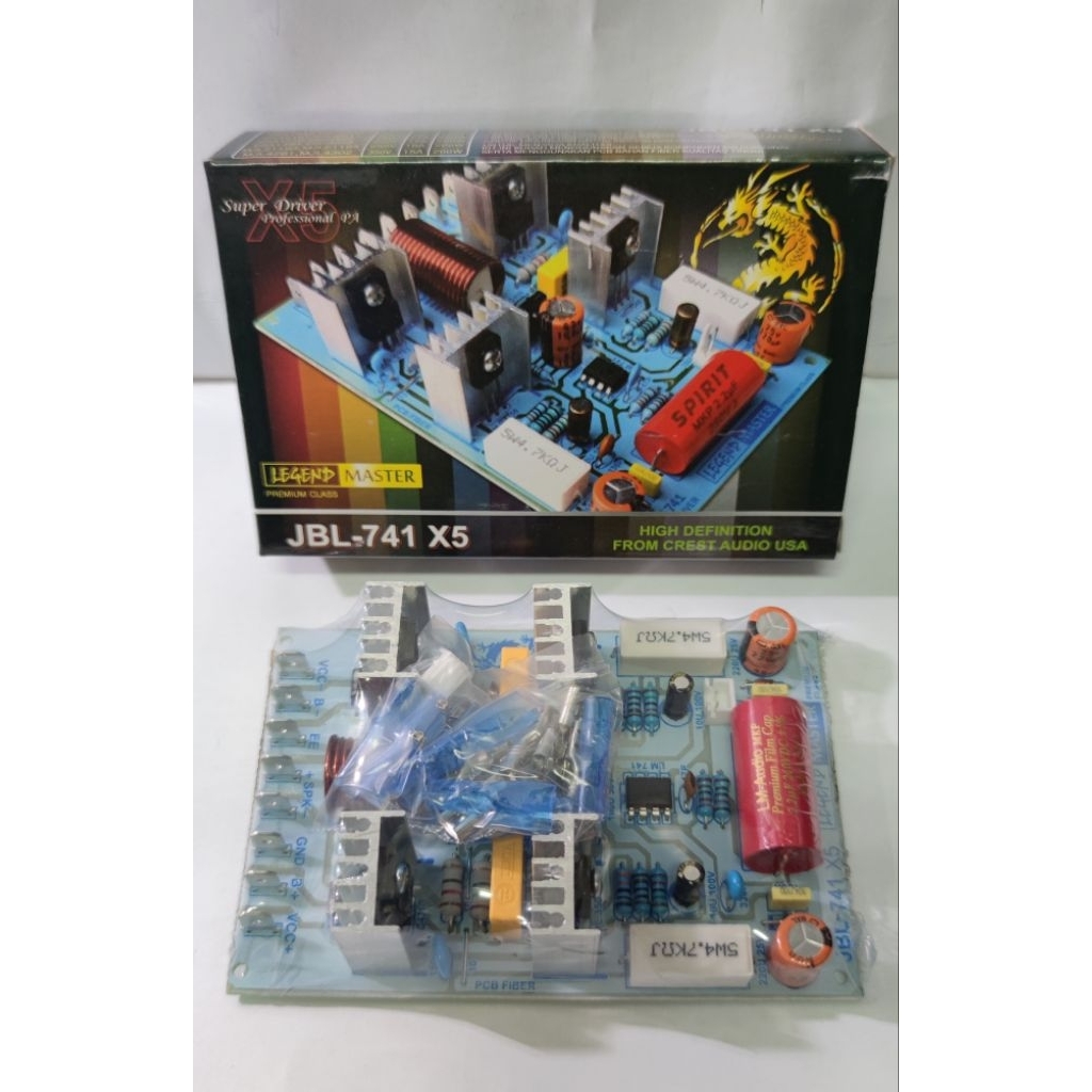 PLATINUM JBL 741 X5 DRIVER POWER AMPLIFIER