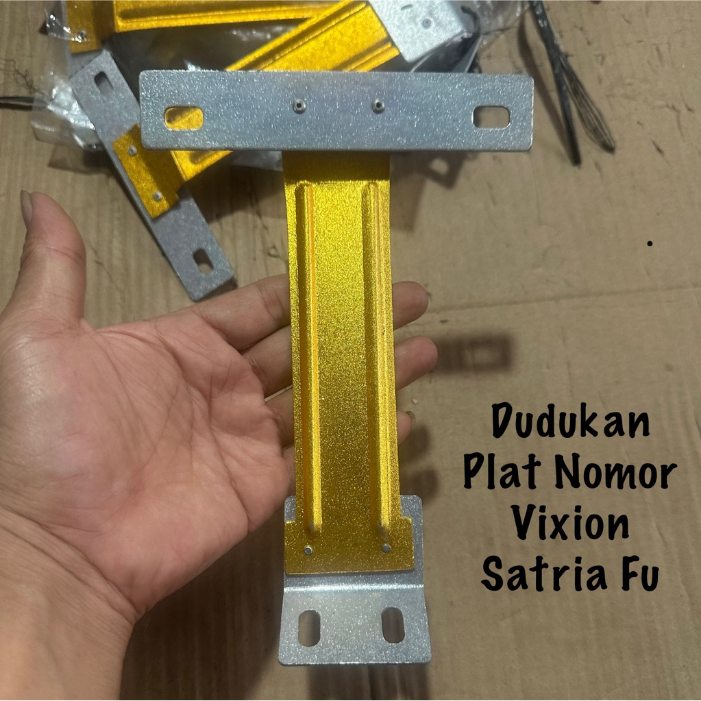 Dudukan Plat Nomor Depan Vixion Satria Fu Variasi