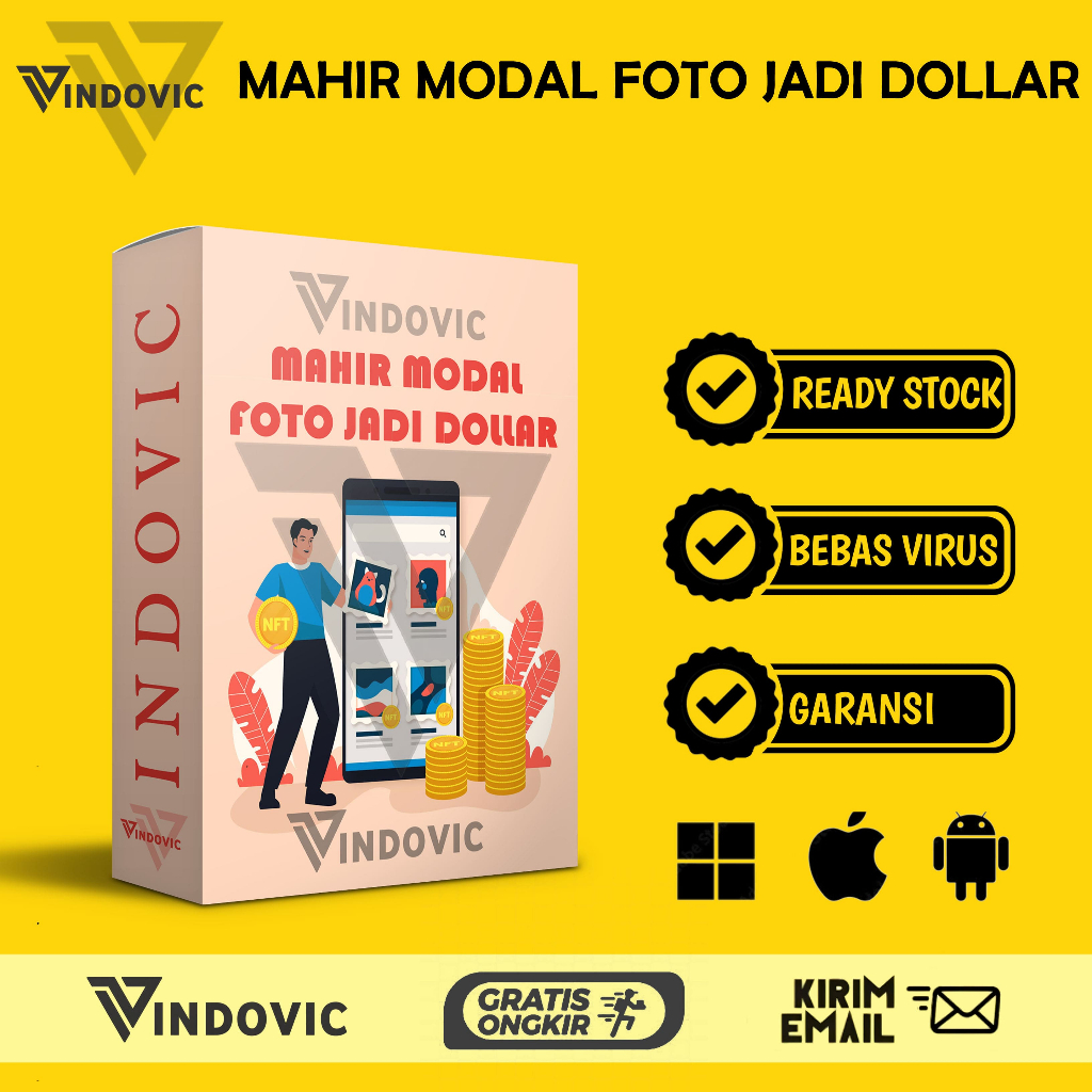 [T0560] MAHIR MODAL FOTO JADI DOLLAR