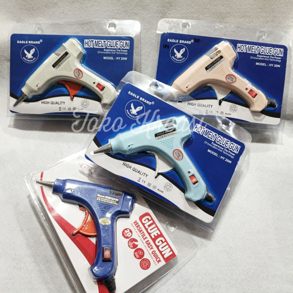 Alat lem tembak / alat lem lilin / glue gun untuk isian kecil
