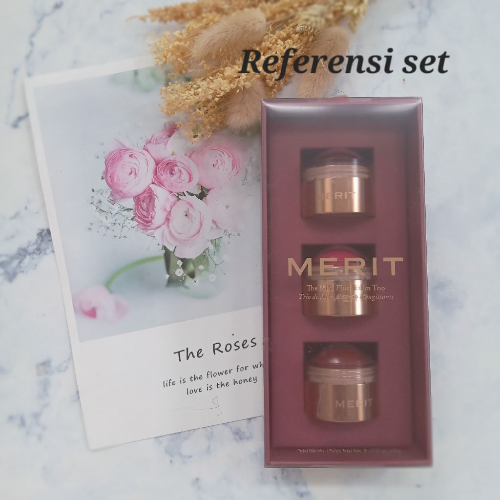 Merit Flush Balm Cheek Blush Color mini size