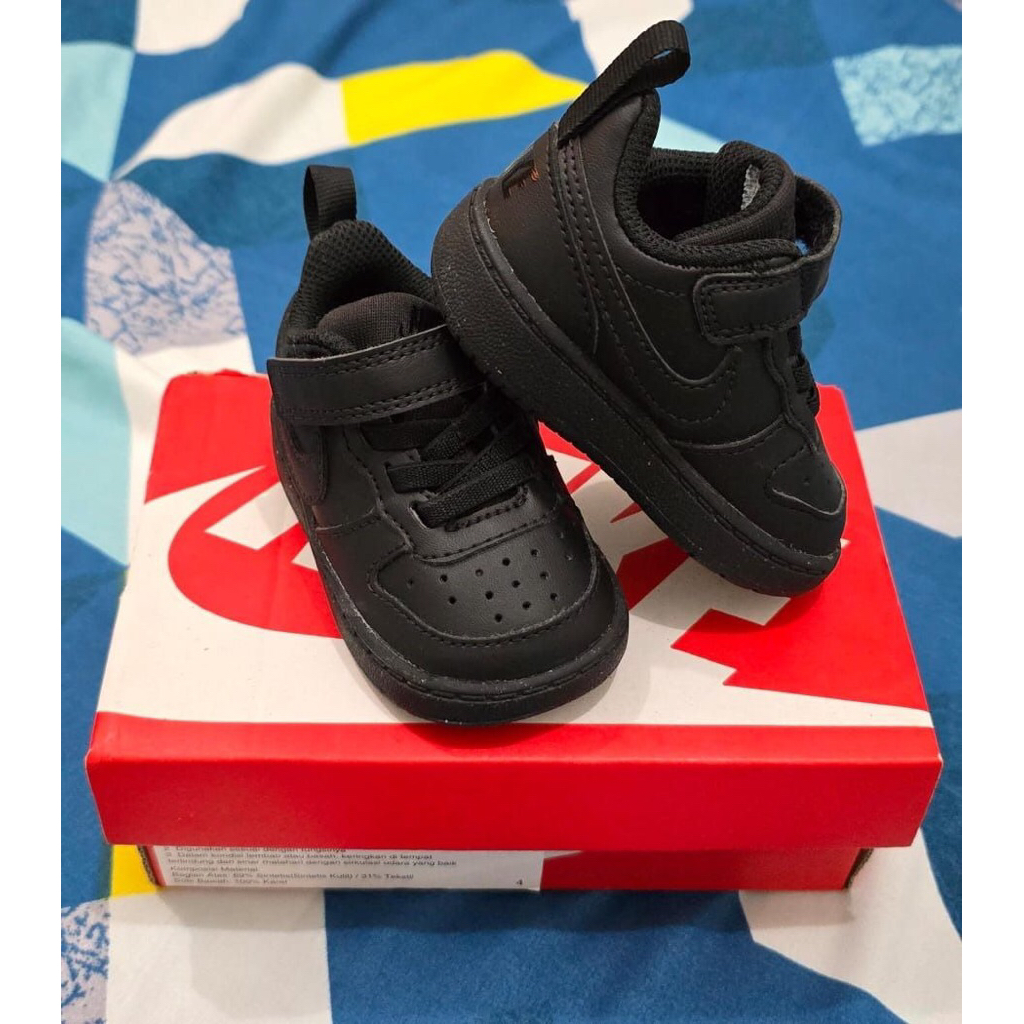 Nike Court Borough Low Recraft (TD) Black