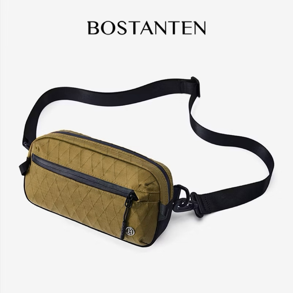 Bostanten Tas Pinggang Pria Tas Bahu Portabel Tahan Air