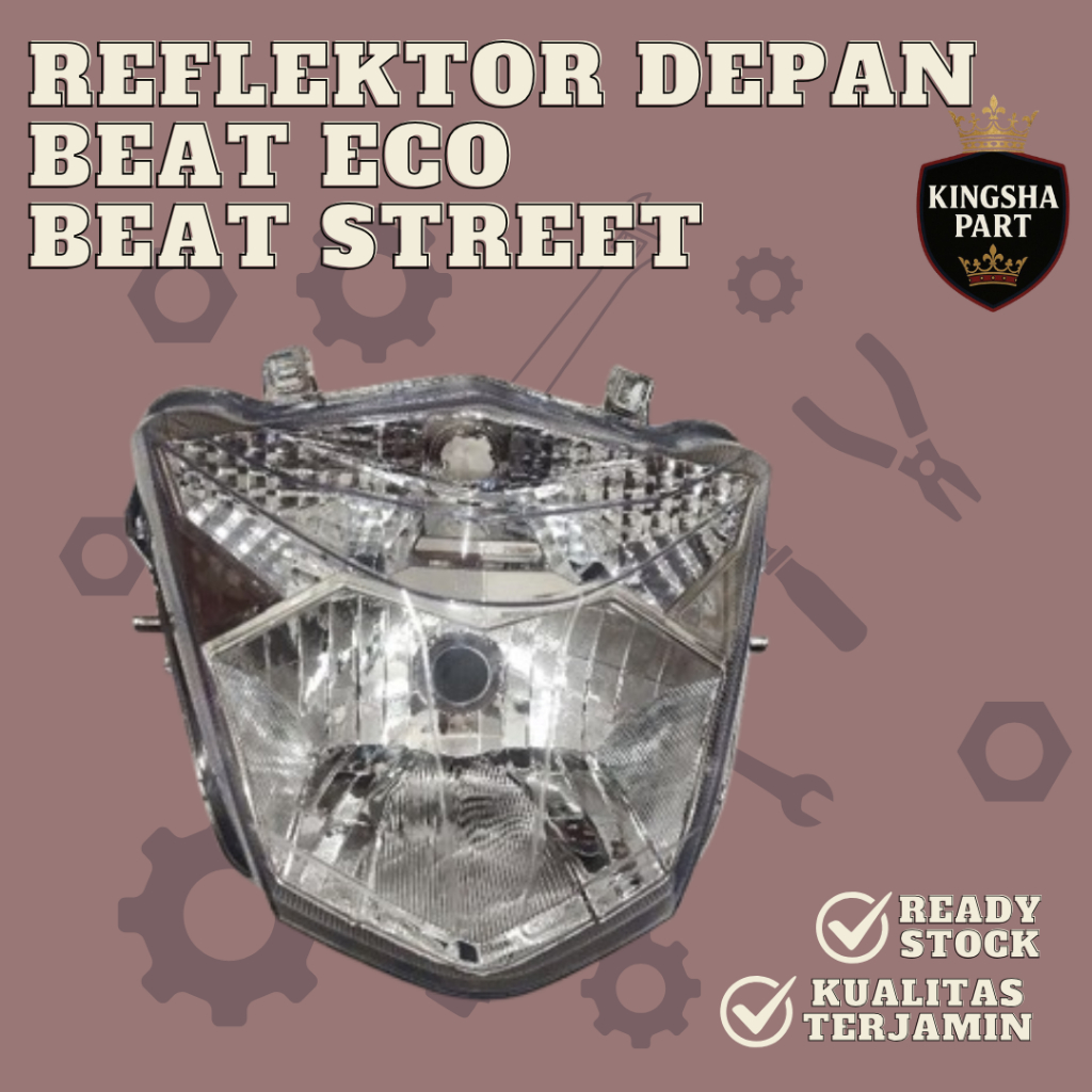 Reflektor Lampu Depan Beat Eco 2016-2019 beat street 2017-2019 Reflektor depan beat eco merek Narita