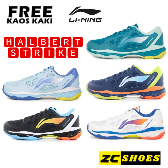 LINING HALBERT STRIKE AYTV021 Badminton Shoes - Sepatu Badminton Original LINING