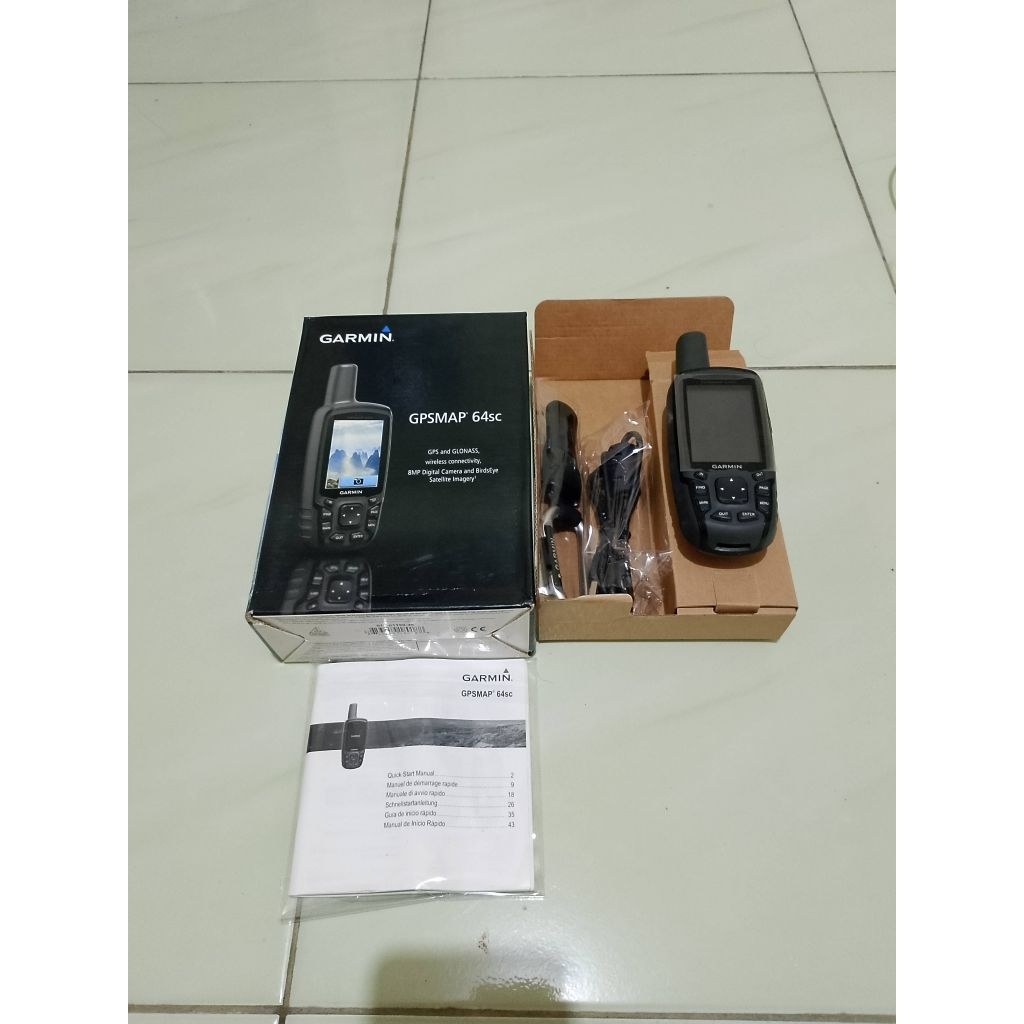 GPS Garmin 64sc Bekas / Garmin GPS 64sc Second With Camera