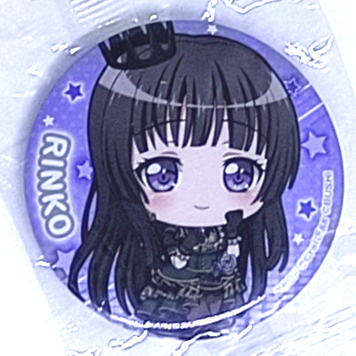 BanG Dream Girls Band Party 2020KV Version Can Badge Collection - Rinko Shirokane (Pin / JP Rare)
