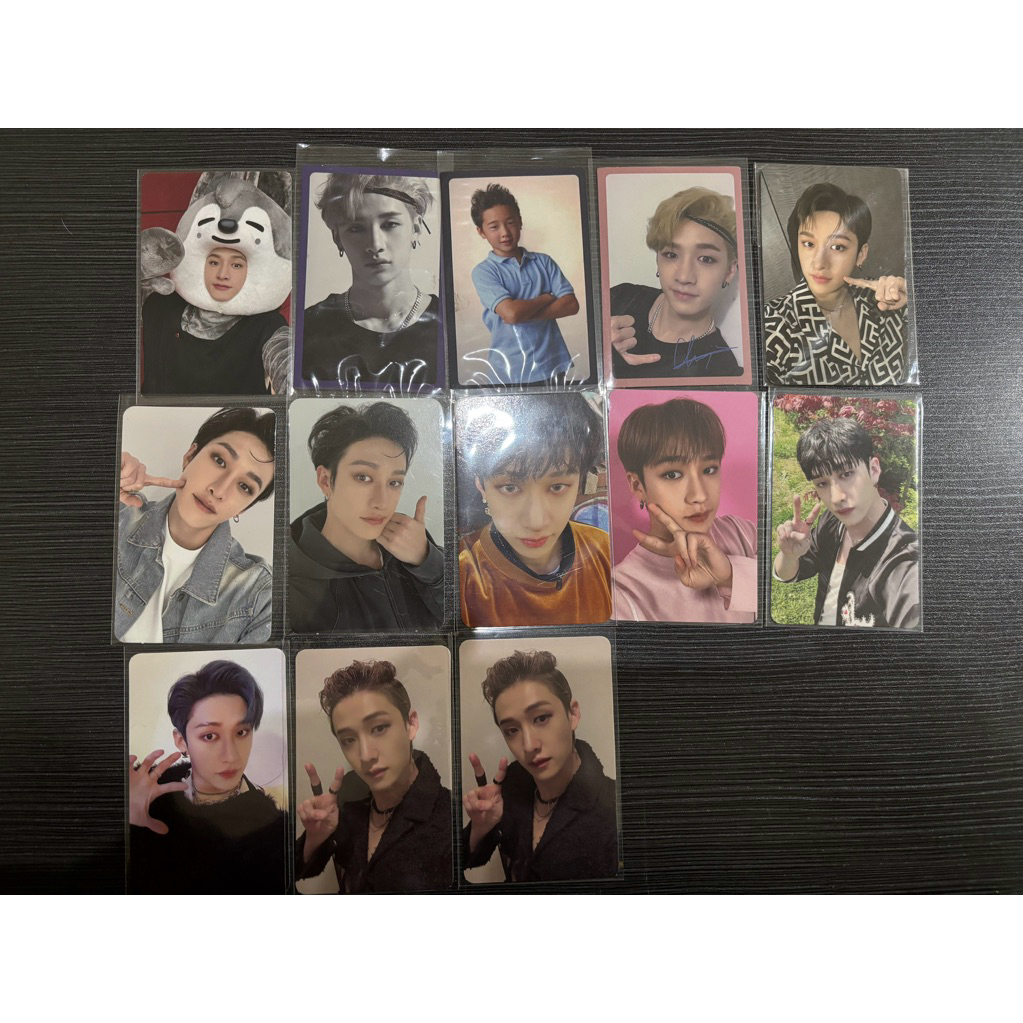 PC PHOTOCARD Bangchan Chan Stray Kids Skz Maxident Jypshop Wolfchan IMY POB Nacific Oddinary Jeju