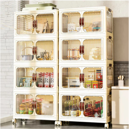 Lemari Plastik Lemari Pakaian Minimalis/ Lemari Plastik Baju Anak Serbaguna Storage Box Plastik