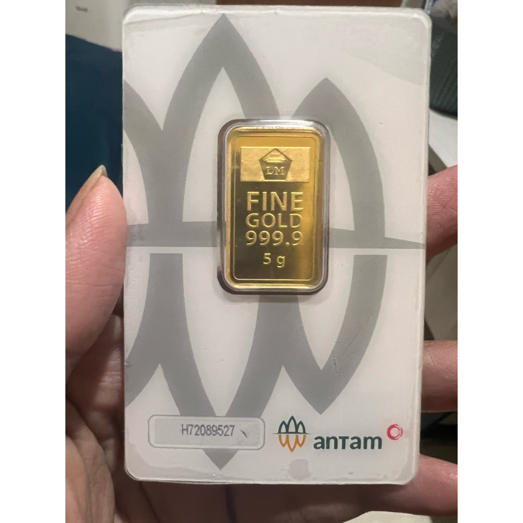 Emas batangan Antam 5gr