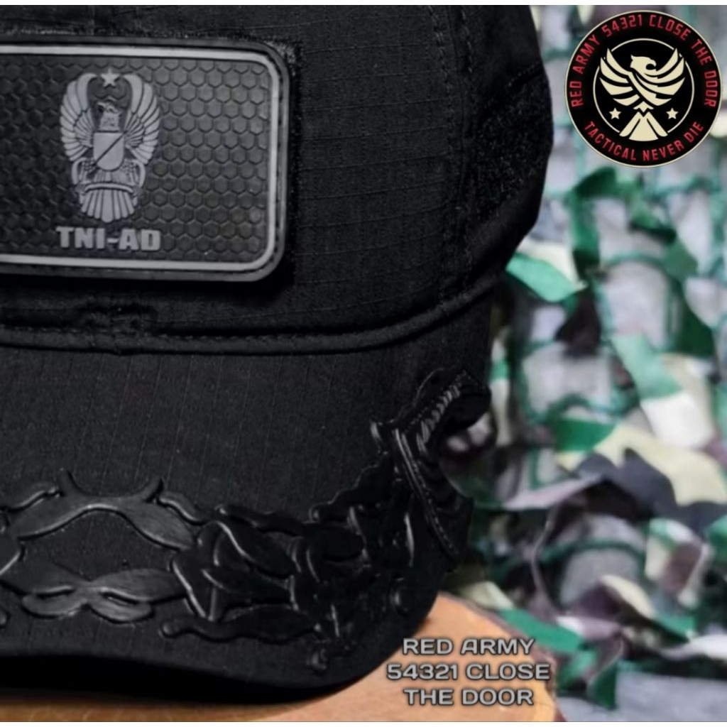 Topi Coak Tactical Caps Baseball PAMEN AD Ripstok Free Patch Ekapaksi Exclusive Best Quality Premium