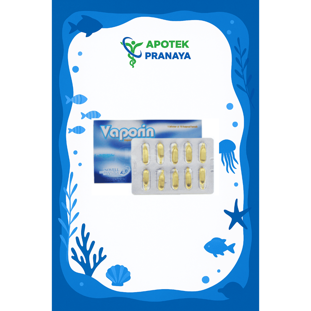 Vaporin Kapsul Dekongestan Inhalasi