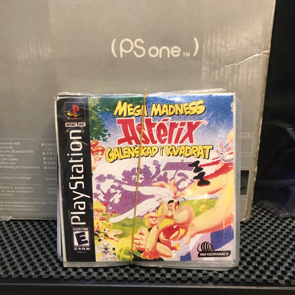 Asterix PS1 kaset kopab game cd ps 1