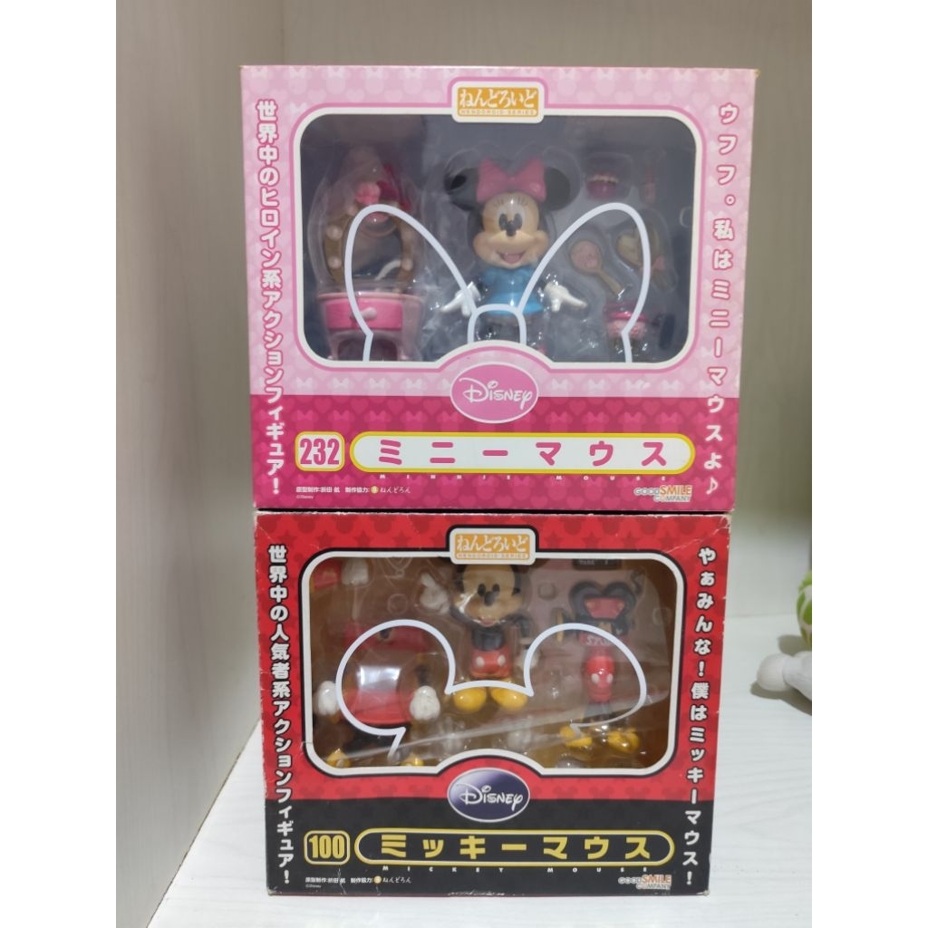 Nendoroid GoodSmile Mickey Mouse & Minnie Mouse Original