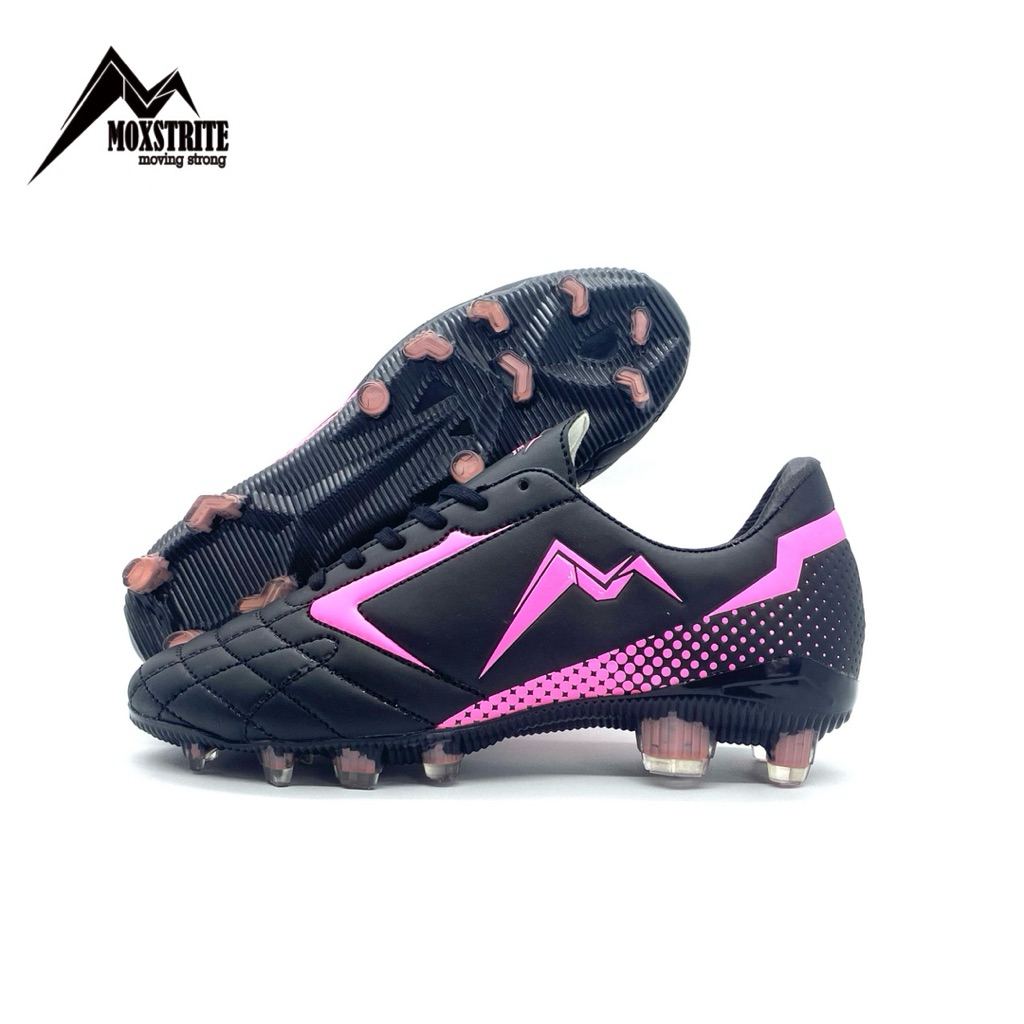 Sepatu Bola Moxstrite sped pro Black ping Sepatu Bola dewasa brand lokal