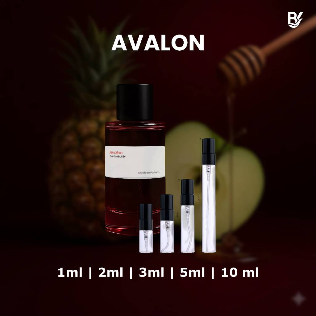 AsterixSty Avalon Decant Parfum 1ml 2ml 3ml 5ml 10ml Wangi Fruity Smoky Unisex Cocok Untuk Daily Wea