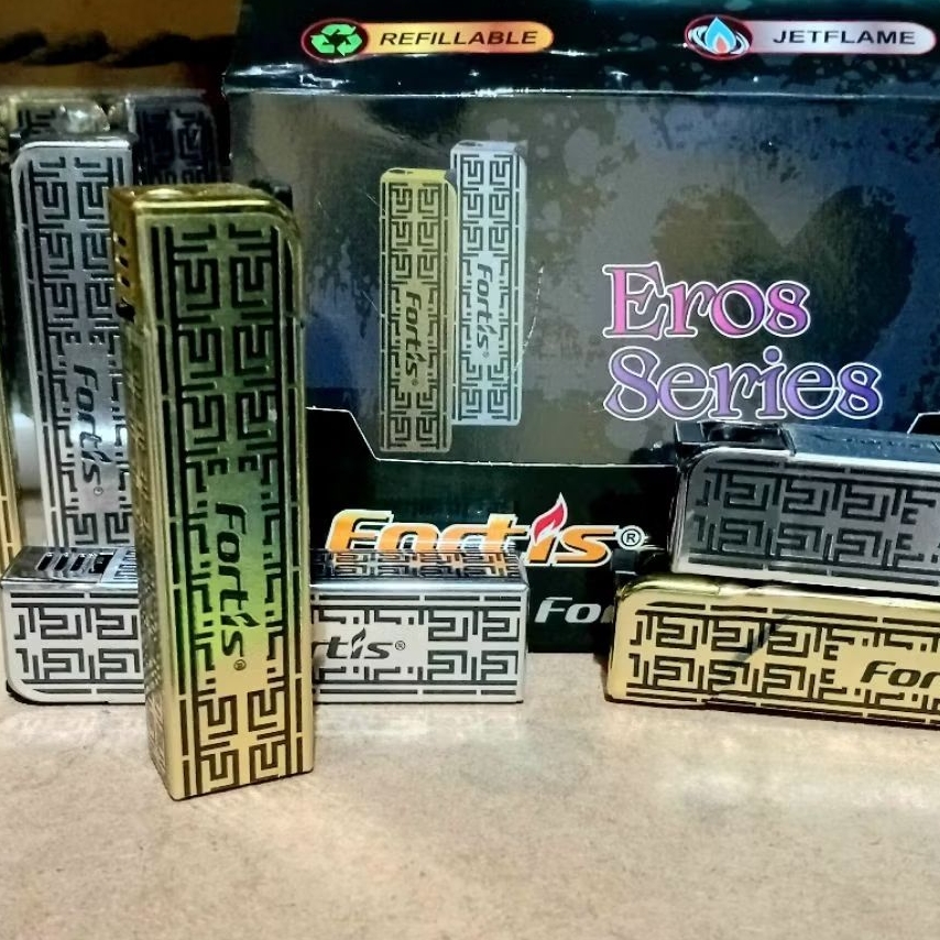 Korek bara bodi besi FORTIS EROS SERIES / korek api / pemantik