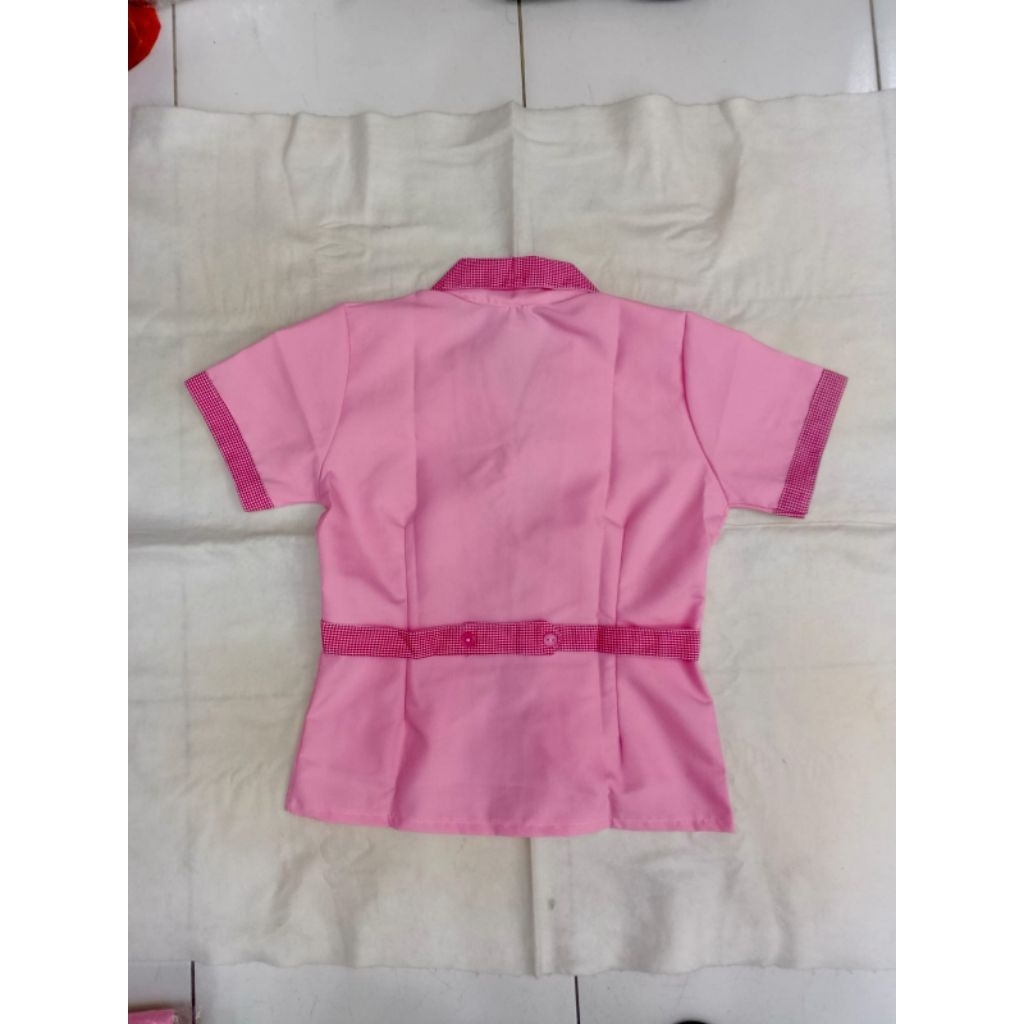 Baju Seragam Suster Kulot - Baju Pendek Celana Pendek