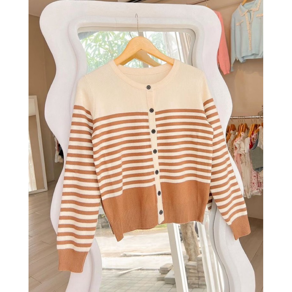 Cardigan hanum Rajut Premium Import | kardigan tebal | cardigan rajut tebal | kardigan rajut lembut