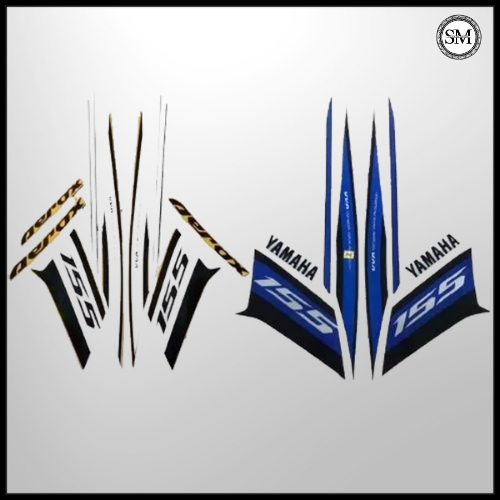 STRIPING STANDART YAMAHA AEROX R 2018 STIKER BODY AEROX R 2018 LIS BODY AEROX 2018 TERMURAH
